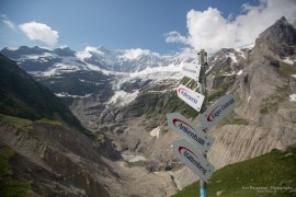 view from Bäregghütte