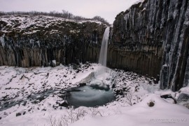 Dettifoss in winter