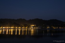 Kandy Lake with Tooth Temple