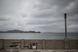 Alcatraz seen from Aquatic Park Peer