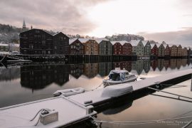 Trondheim in winter