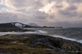 Atlantic Road in winter