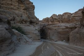 Entrance to Petra early morning