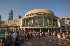Tourists at Dubai Mall