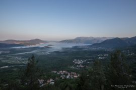 View of Tivat early morning