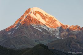 Mt. Kasbek early morning