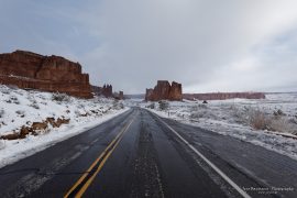 Arches - winter wonderland