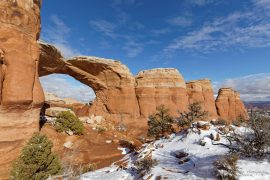 Broken Arch - Arches National Park