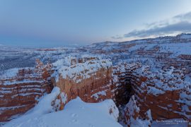 Bryce Canyon winter sunrise