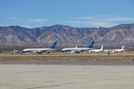 Mojave Desert airport cemetry