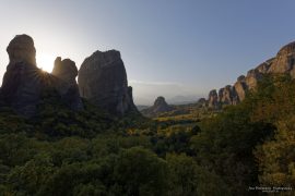 Meteora Sonnenuntergang
