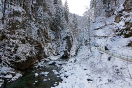 Breitachklamm im Winter