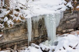 Breitachklamm im Winter