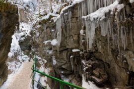 Breitachklamm im Winter