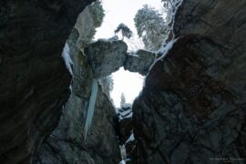 Breitachklamm im Winter