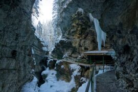 Breitachklamm im Winter