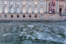 Eis auf der Spree